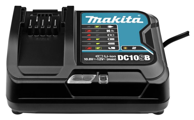 Makita DC10SB Batterilader – Hurtiglader for 12V Max CXT