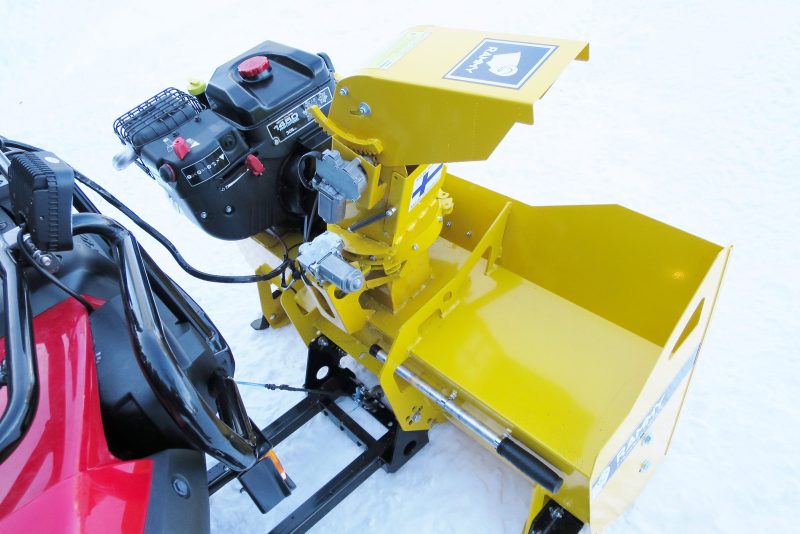 Rammy Snøfreser 120 ATV Pro – 420 cm³ motor, 118 cm arbeidsbredde
