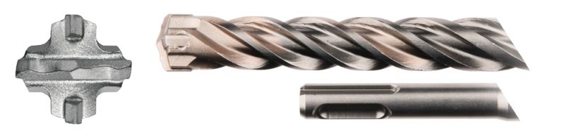 Makita Hammerbor SDS-Plus – 4-skjærs Nemesis 2