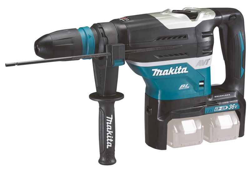 Makita DHR400ZKU Kombihammer – 2x18V SDS-Max, 8,0 J