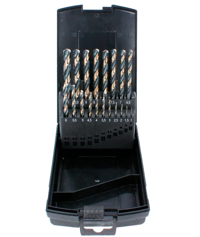 Tecos Borsett HSS-G Turbo – 19 bor, 1–10 mm
