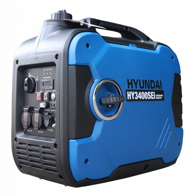 Hyundai HY3400SEi Inverter Aggregat 3400W – Elektrisk start