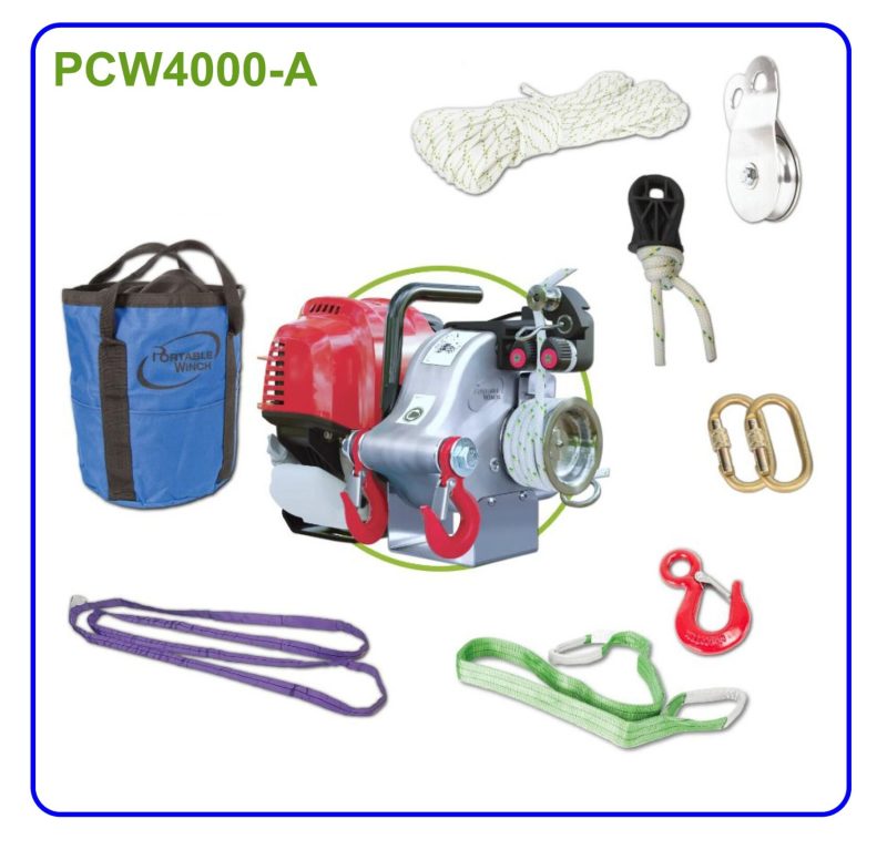 PORTABEL VINSJ M/TILBEHØR PCW-4000