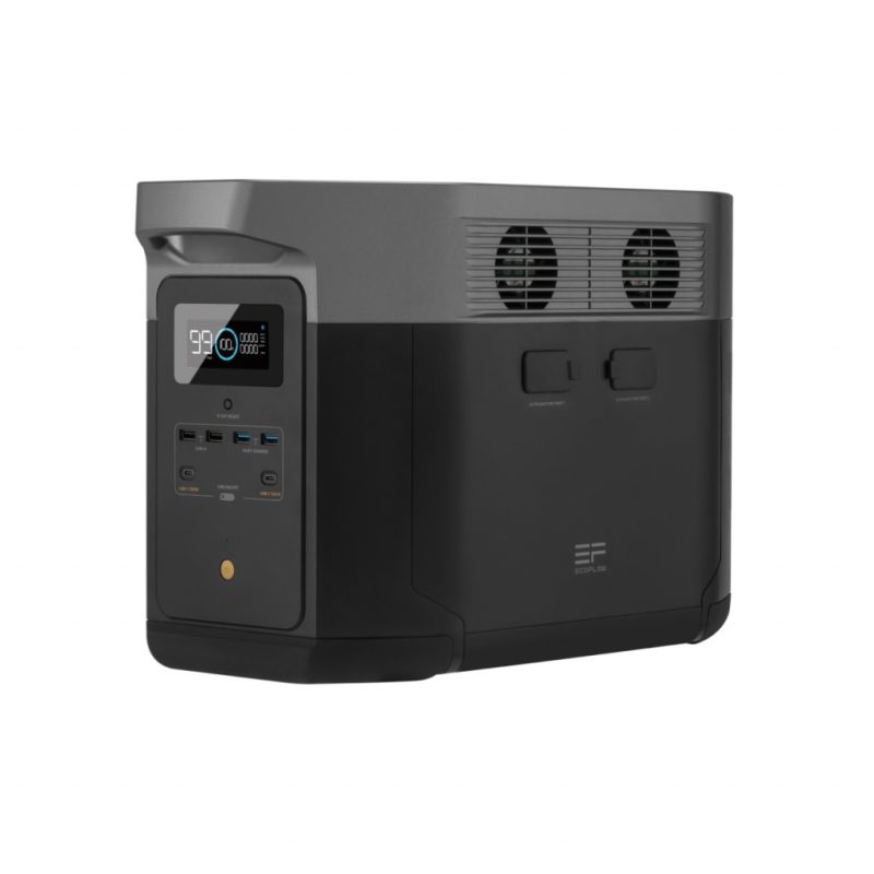 EcoFlow Delta Max 2000 Strømforsyning – 2016 Wh, 2400W inverter