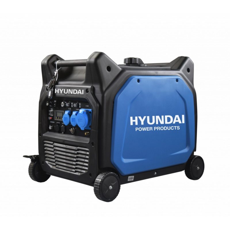 Hyundai HY6500SEi Inverter Aggregat 6500W – El.start og ATS