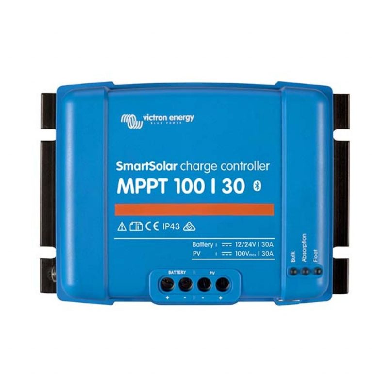 Victron SmartSolar MPPT 100/30 Solcelleregulator – Bluetooth, 12/24V