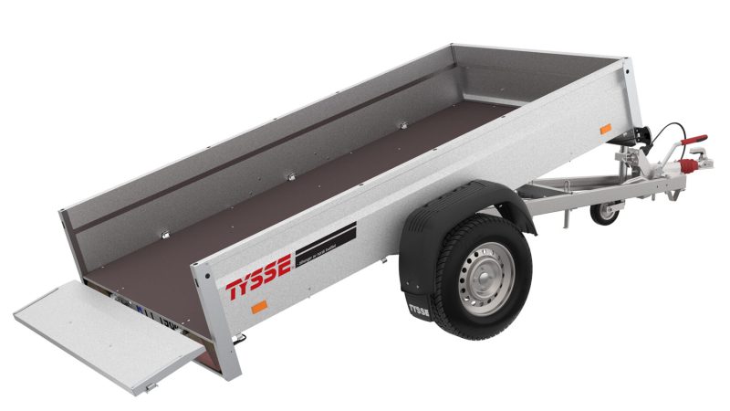 Tysse 6177 Tipphenger Fritid – 750 kg med manuell tipp