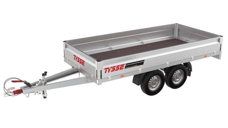 Tysse 6303 Varehenger Pro – 2000 kg totalvekt, 2-aksel