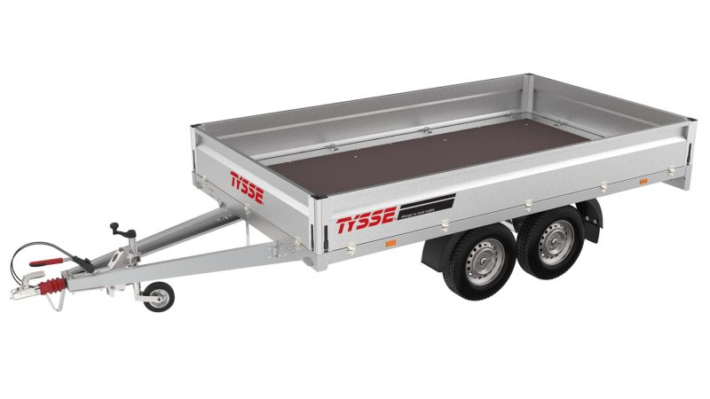 Tysse 6357 Varehenger Pro – 2600 kg totalvekt, dobbeltaksel