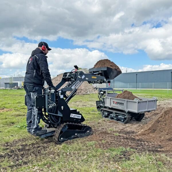 Mini Kompaktlaster Jansen KL-200, belte - Bilde 5