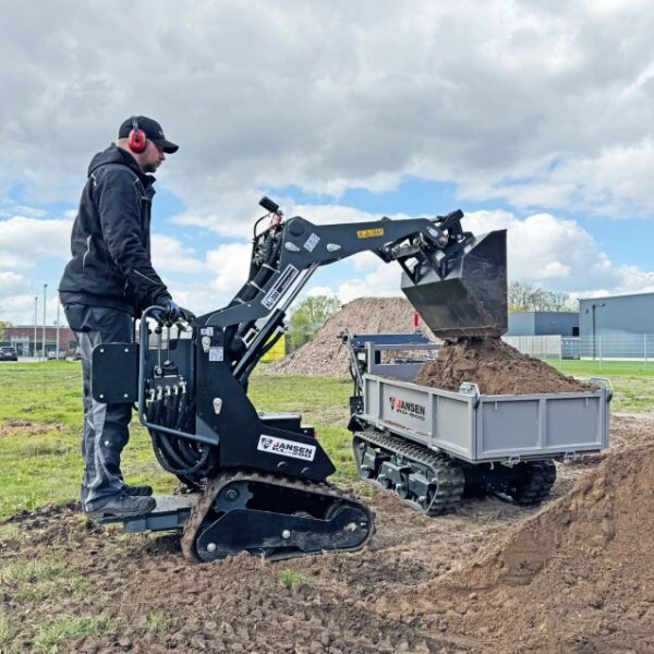 Mini Kompaktlaster Jansen KL-200, belte - Bilde 4