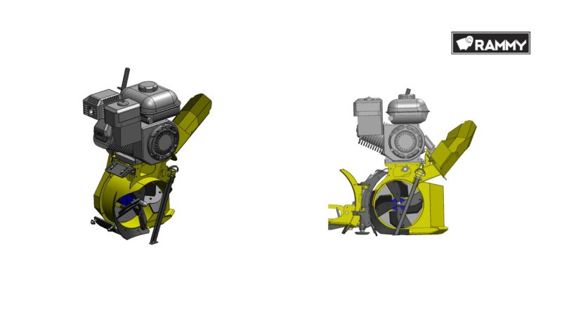 Rammy Snow Thrower ST30 ATV Snøfreser – 306 cm³ motor, kaster 15 m