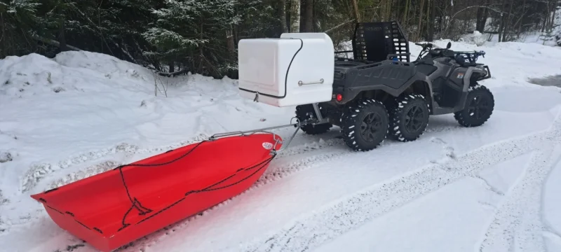 HSX CA30-B Forhøyet Feste – Med tilhengerkobling for ATV