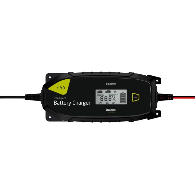 Prouser IBC7500B Batterilader 12V/24V – Bluetooth-styrt, 7,5A