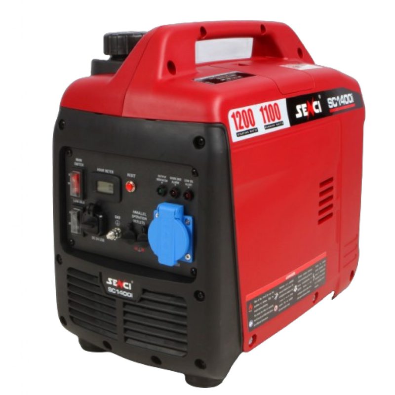 Senci SC1400i Inverter Aggregat – 1200W, stillegående