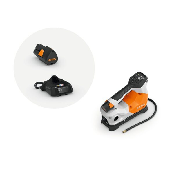 STIHL KOA 20 BATTERIDREVET KOMPRESSOR SETT M/ BATTERI & LADER