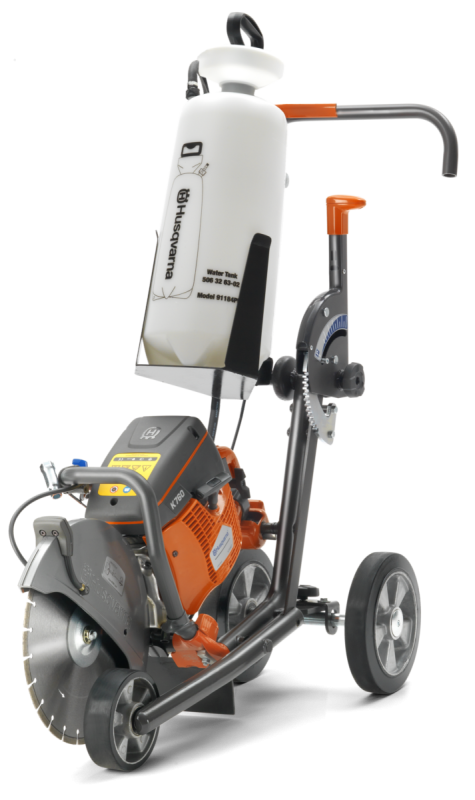 Husqvarna K760 Kappvogn – Presis kapping langs vegger og kanter