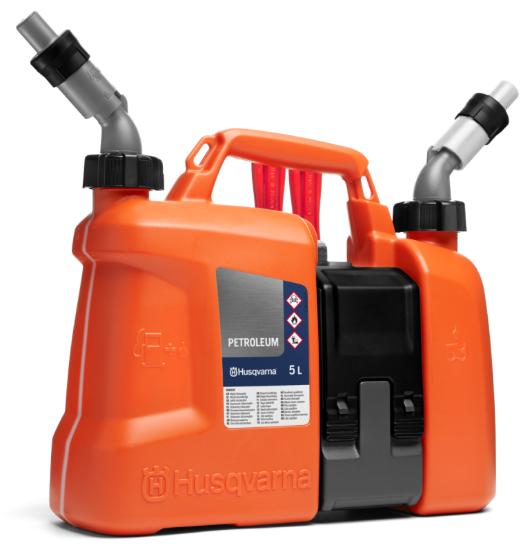 Husqvarna Kombikanne – 5,0/2,5 liter med verktøykasse