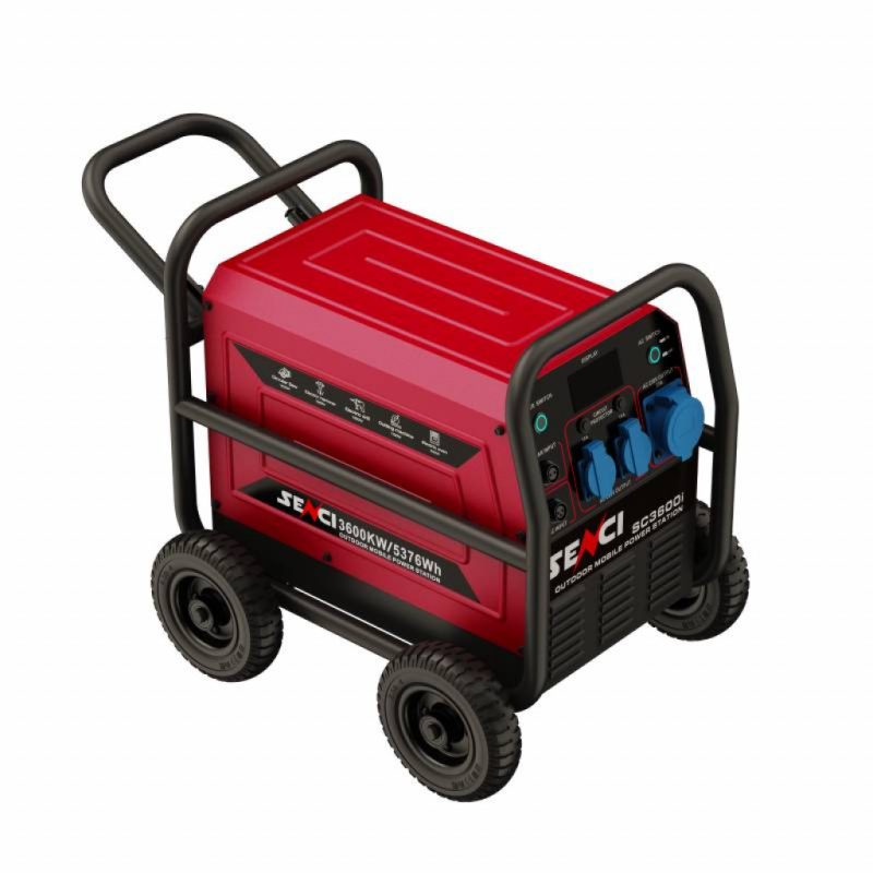 Senci SC3600i Lithium Strømaggregat – 3600W, 3840 Wh