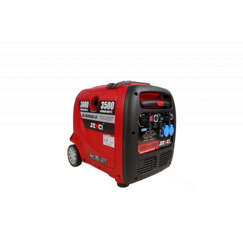 Senci SC4000iE-O Inverter Aggregat – Bensin, 3800W, ATS og elektrisk start