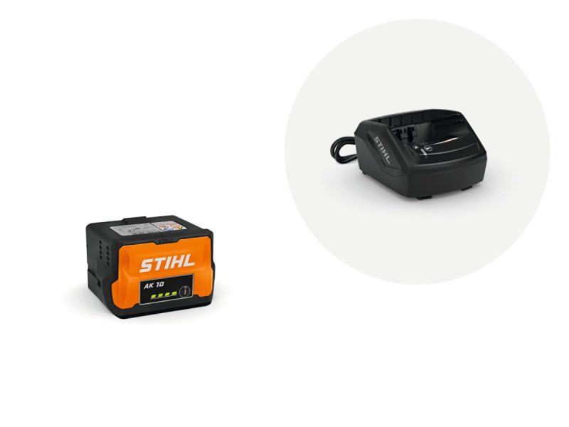 STIHL AK 10 + AL 101 Startsett – Batteri og lader