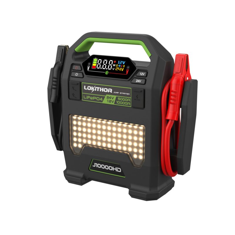 Lokithor J10000HD Startbooster – 10 000A, 12V/24V