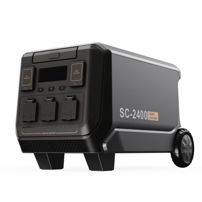 Senci SC2400 Lithium Power Station – 2150 Wh, 2400 W sinus