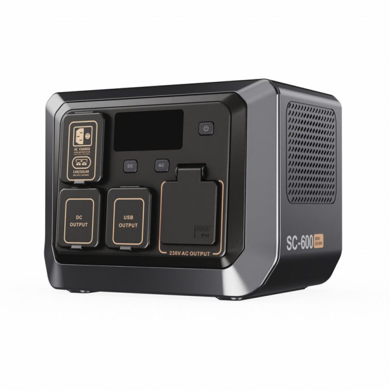 Senci SC300 Kraftstasjon – 268Wh LiFePO₄, 300W sinus