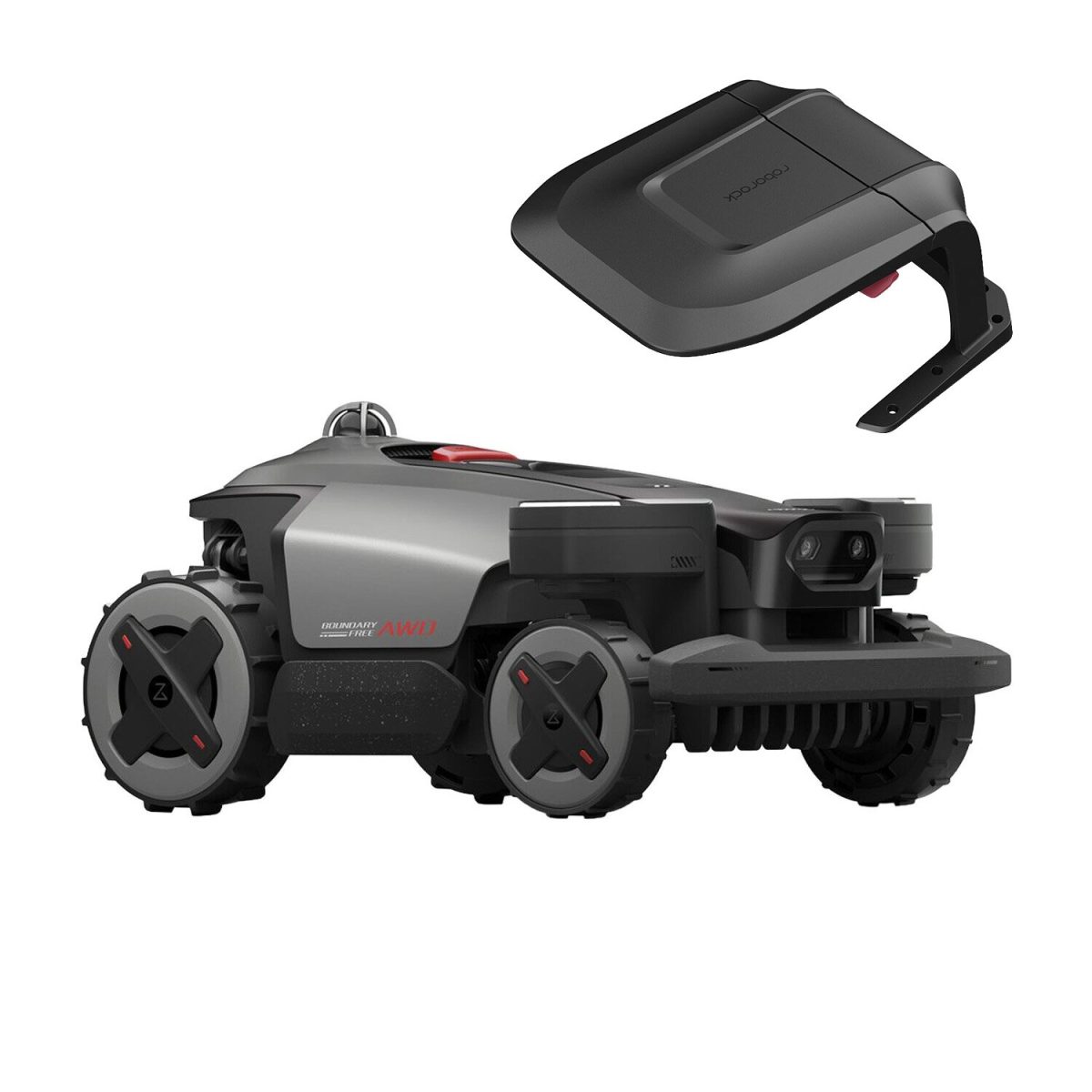 Roborock RockMow Z120 LiDAR Robotgressklipper Mørkegrå
