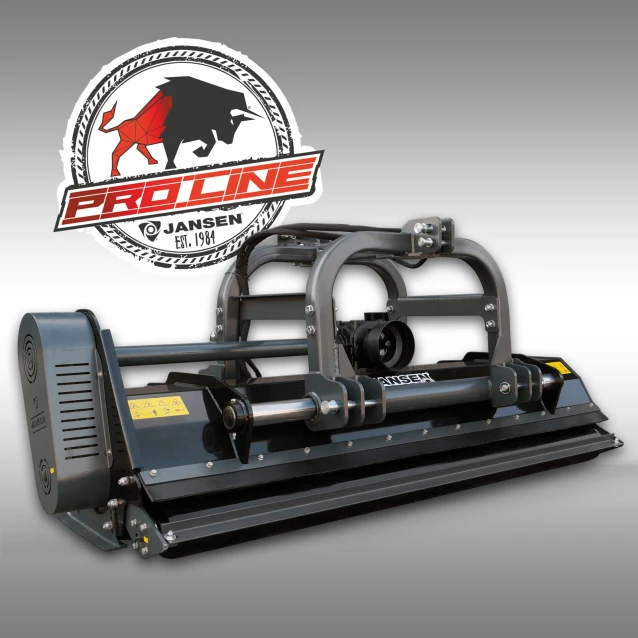 JANSEN DUO-250 PROLINE – Profesjonell Beitepusser med 2,5 m arbeidsbredde for front- og bakmontering