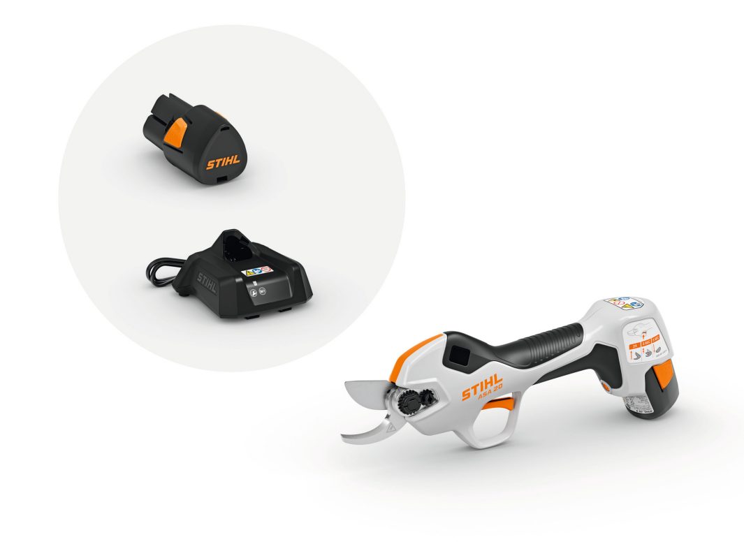 Stihl Grensaks ASA 20 m batteri og lader
