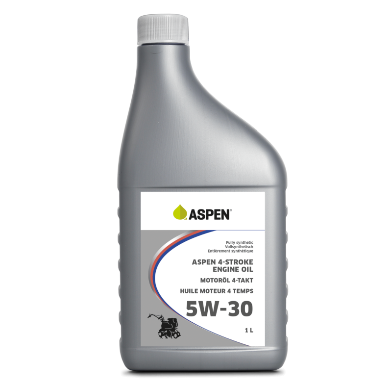 Aspen 4-Taktsmotorolje 5W-30 Helsyntetisk – 1 liter