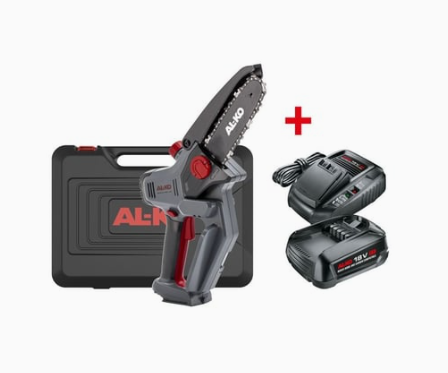 AL-KO Batteri Minikjedesag 18V inkl. batteri og lader