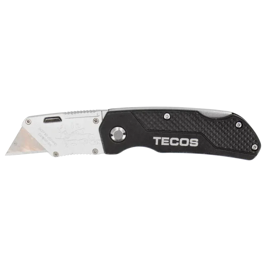 Tecos foldekniv med utskiftbart blad.